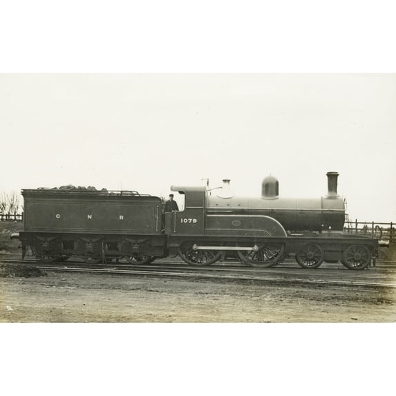 Locomotive No 1079 4-4-0 Engine Poster Print By The Institution Of Mechanical Engineers Mary Evans