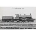 thumbnail image 1 of Locomotive No 11 Single Express Poster Print By The Institution Of Mechanical Engineers Mary Evans, 1 of 3