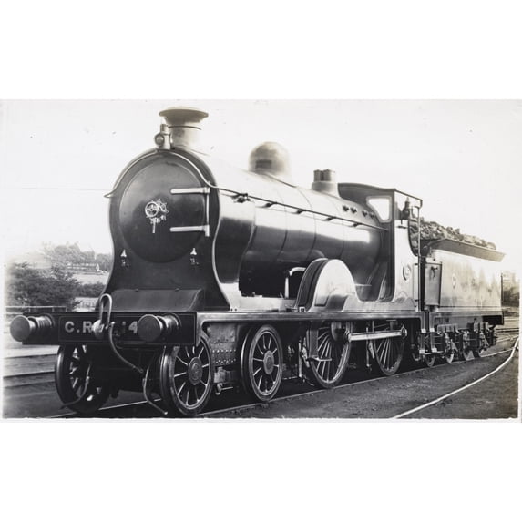 Locomotive No 14- 4-4-0 Poster Print By The Institution Of Mechanical Engineers Mary Evans (36 X 24)