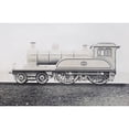 thumbnail image 1 of Locomotive No 1870 4-4-0 Poster Print By The Institution Of Mechanical Engineers Mary Evans, 1 of 3