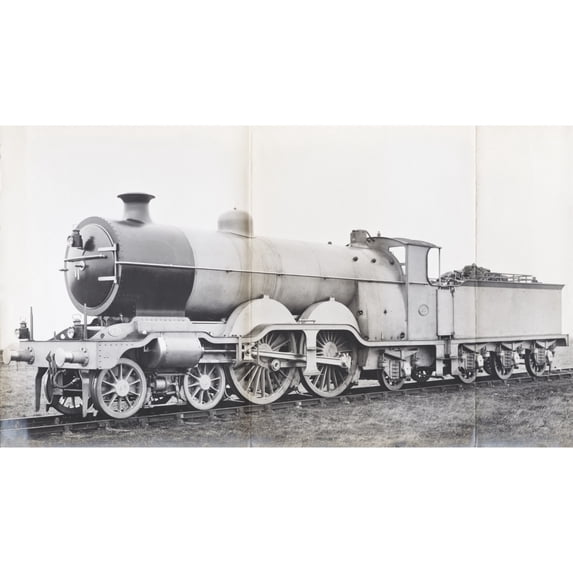 Locomotive No 37 Poster Print By The Institution Of Mechanical Engineers Mary Evans (36 X 24)