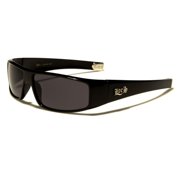 Locs 4 Pack 9035 Black Gangster Rapper Lowrider Cholo Men's Sunglasses