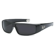 Locs 9035 Black Sunglasses Gangster Rapper Lowrider Mens Shades