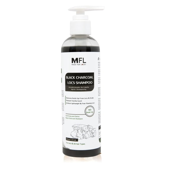 Locs Black Charcoal Shampoo| 8 oz