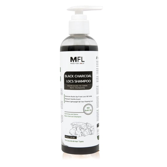 Locs Black Charcoal Shampoo| 8 oz