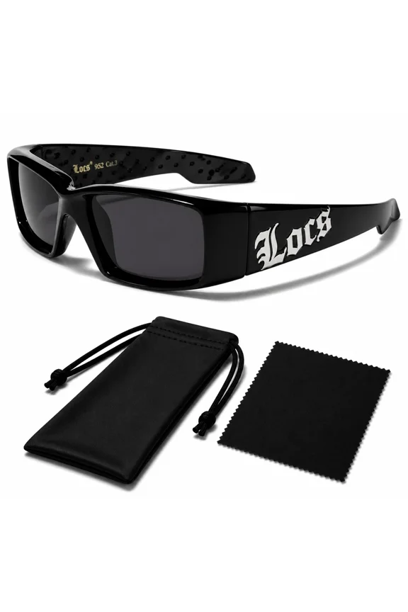 Locs Hardcore Gangster Sunglasses Classic Lowrider Biker Cholo Designer Eyewear