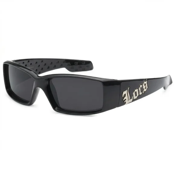 Locs Hardcore Gangster Sunglasses Classic Lowrider Biker Cholo Designer Eyewear
