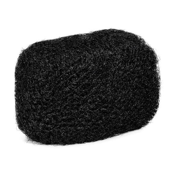 Locsanity 100% Afro Kinky Bulk Human Hair for Dreadlocks and Braids, Natural Black, 16 inch, 1 oz