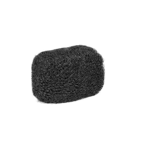 Locsanity Afro Kinky Bulk Hair for Braids, Twists, Extensions & Styling, 8" (1 oz), Jet Black