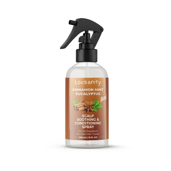 Locsanity Cinnamon Mint Eucalyptus Scalp Soothing & Conditioning Spray 8 fl oz