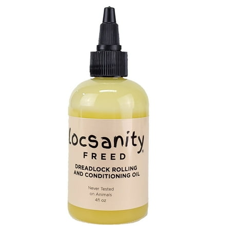 Locsanity Dreadlock Natural Hair Rolling and Conditioning Oil - FREED Collection