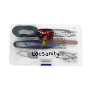Locsanity Curved Interlocking Tool Set for Micro Locks, Dreadlocks, and Loc Maintenance