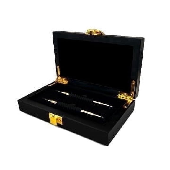 Locsanity Interlocking Dual-Ended Loc Maintenance Dreadlock Tool Gold-Plated Metal for Sisterlocks Microlocks Small Medium Locs 2-Piece Set