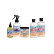 Locsanity Shea Mango and Black Castor Hair Oil, 8 fl oz, 5 Piece