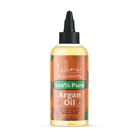 Locsanity 100% Cold Pressed Organic Argan Oil, Unscented, Non GMO, 4 fl oz