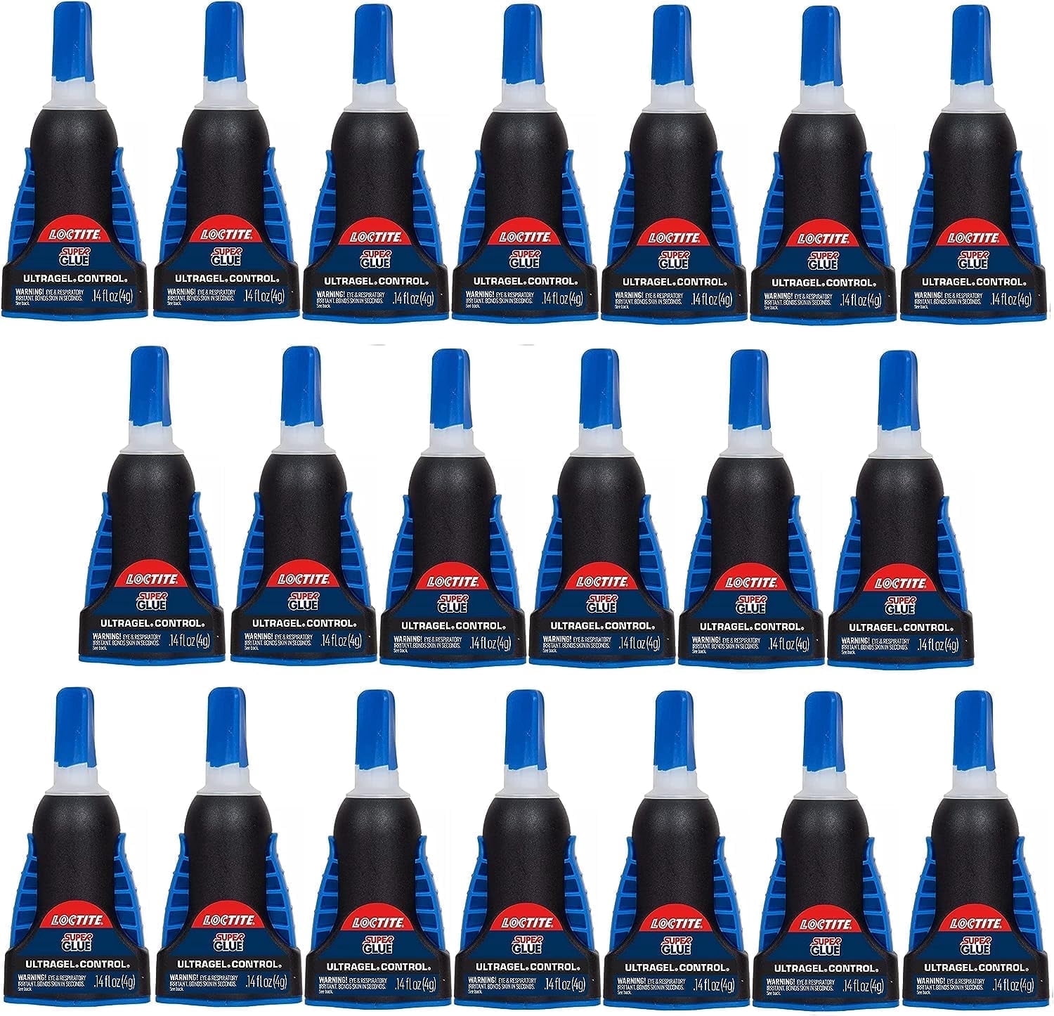 Loctite 0.14 Oz Ultra Gel Rubber Toughened Super Glue- 20 Pack