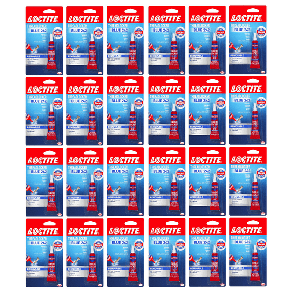 Loctite 0.20 fl. oz. Threadlocker Blue 242 (24 Pack)
