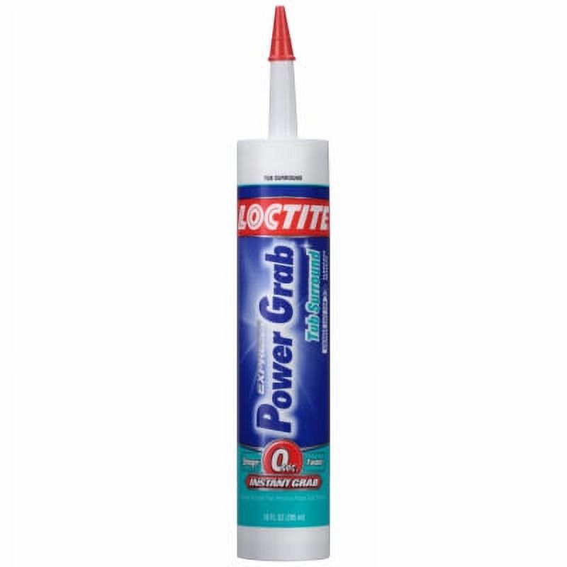 Loctite, 10 OZ, Tub Surround Adhesive, GreenGuard Approved, Latex Base