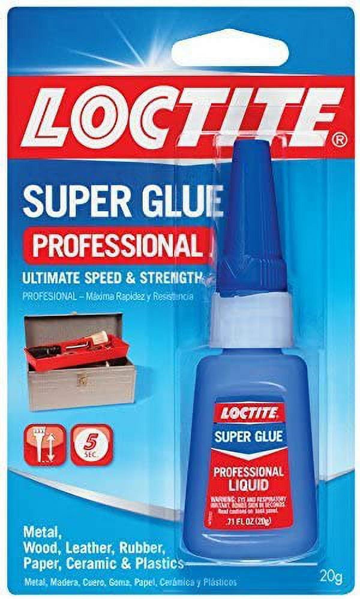 Loctite 1365882 3 Pack 20Gram Bottle Liquid Professional Super Glue