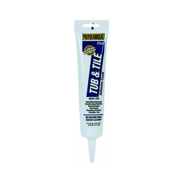 Loctite 1509360 5.5Ounce Tube Polyseamseal Tub and Tile Adhesive Caulk
