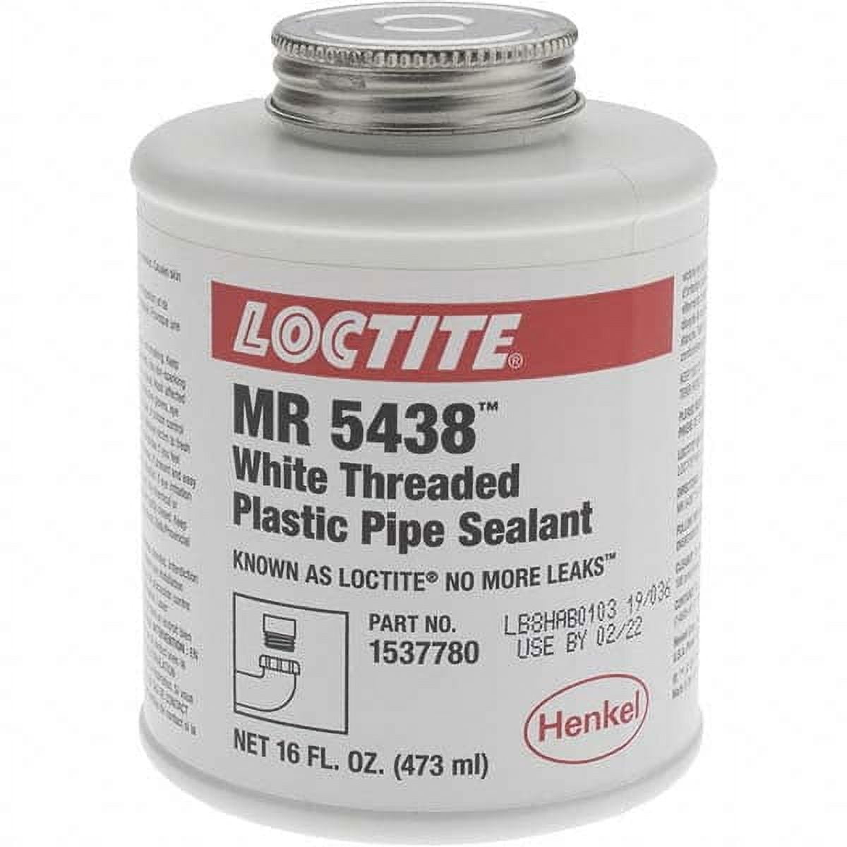 Loctite 1537780 Threadlocker White, 16 oz, Can Series 5438