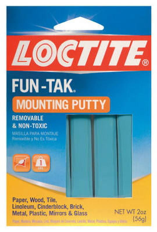 Loctite 2 Oz Mounting Putty Removable Non-Toxic Repositionable F, Each