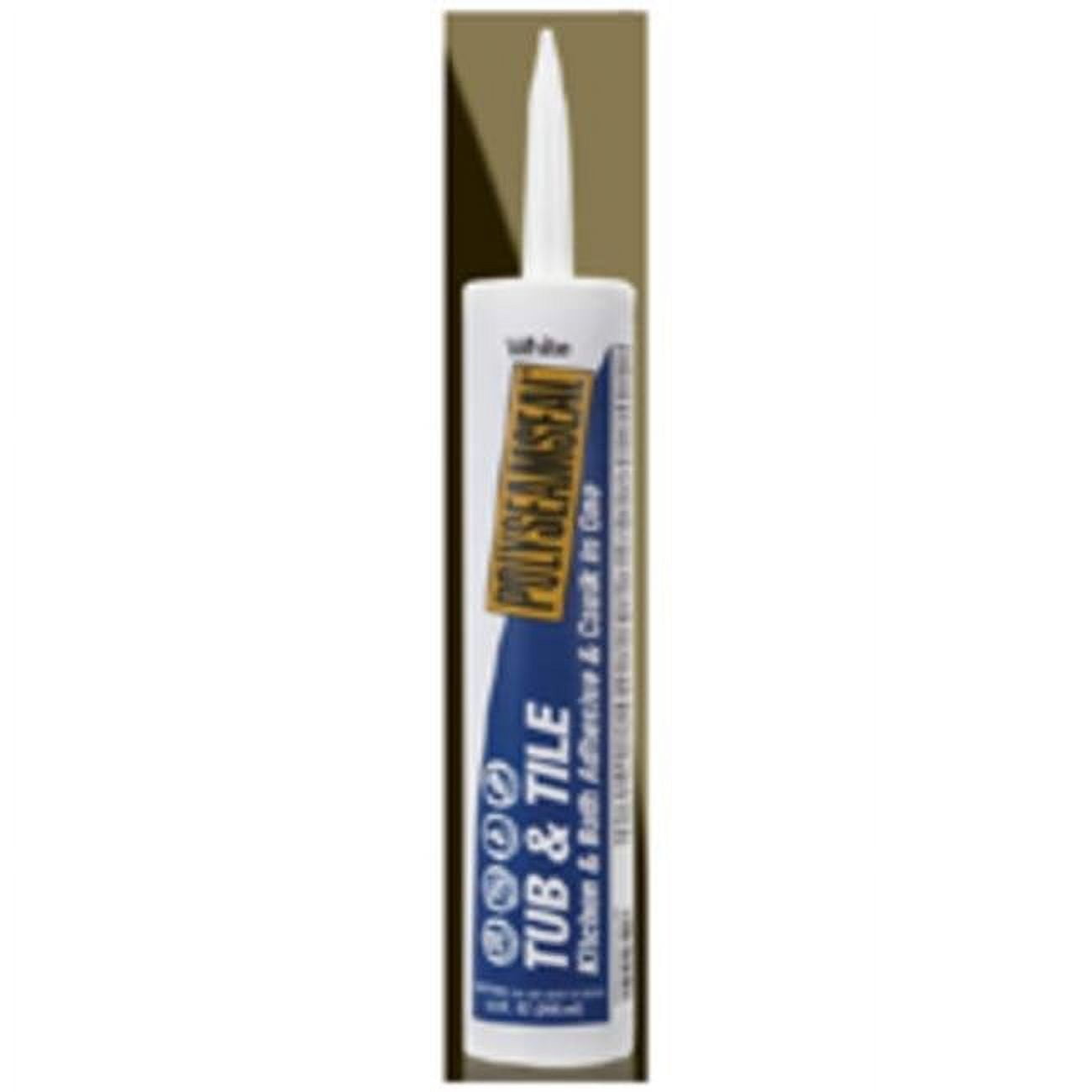 Loctite 2154752 Tub and Tile Adhesive Caulk, 10 oz