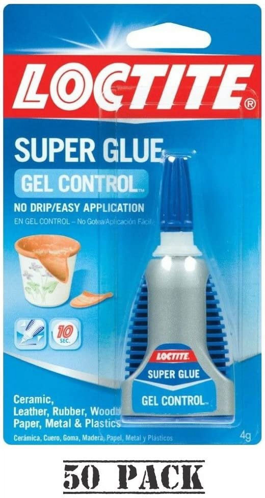50-pack Loctite Super Glue 234790 - Liquid Adhesive - 50 Pack, 4 G — Residential Use, Standard Application