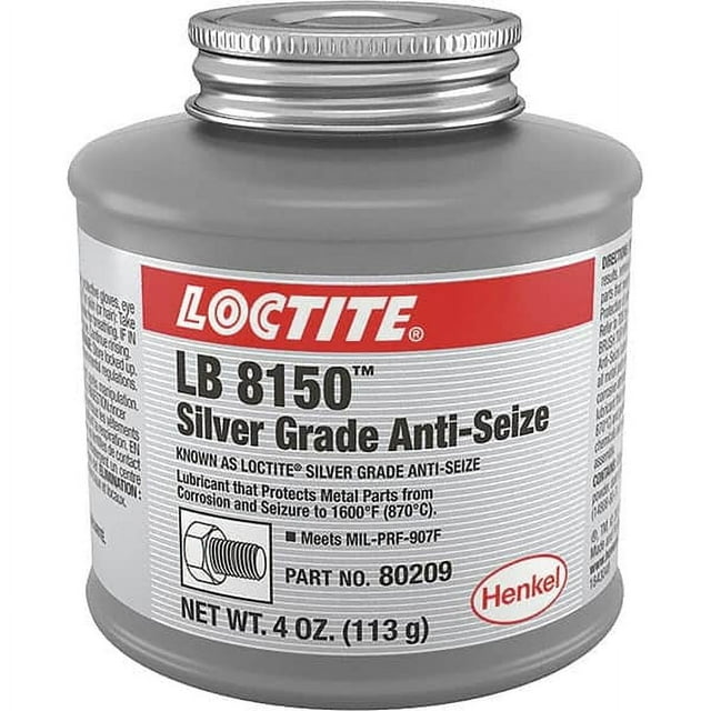 Loctite 235092 High Temperature AntiSeize Lubricant 4 oz Can