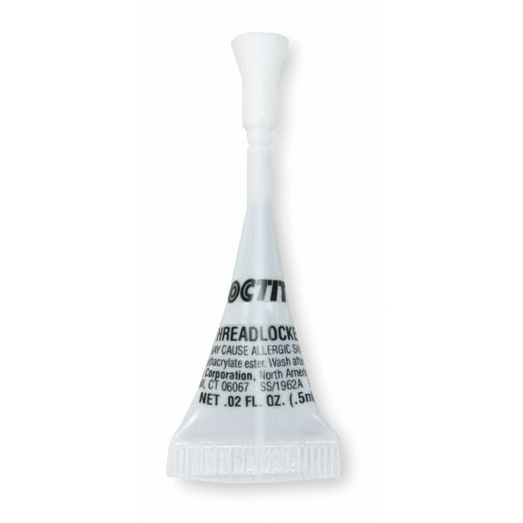 Loctite 242 Series Medium-Strength Threadlocker, Blue Liquid, 0.5mL Capsule - 230718