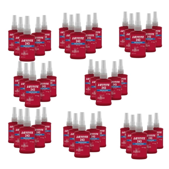 Loctite 243 Blue Threadlocker Henkel Medium Strength 50ml Bottles 50 pcs