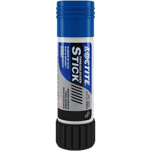 Loctite 248 Blue Threadlocker Glue Stick: All-Purpose, Medium-Strength, Anaerobic, No Drip, General Purpose, Works on All Metals | Blue, 19 Gram Wax Stick (PN: 37614-504466)