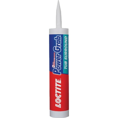Loctite - 2546759 Power Grab Express Tub Surround Construction Adhesive, 9-Ounce Cartridge, White