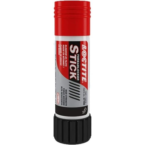 Loctite 268 Red Threadlocker Glue Stick: All-Purpose, High-Strength, Anaerobic | Red, 19-Gram Wax Stick (PN: 37700-511535)