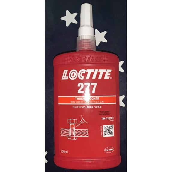 Loctite 277 250mL High Strength Threadlocker EXP 06/26 232083 2774188449