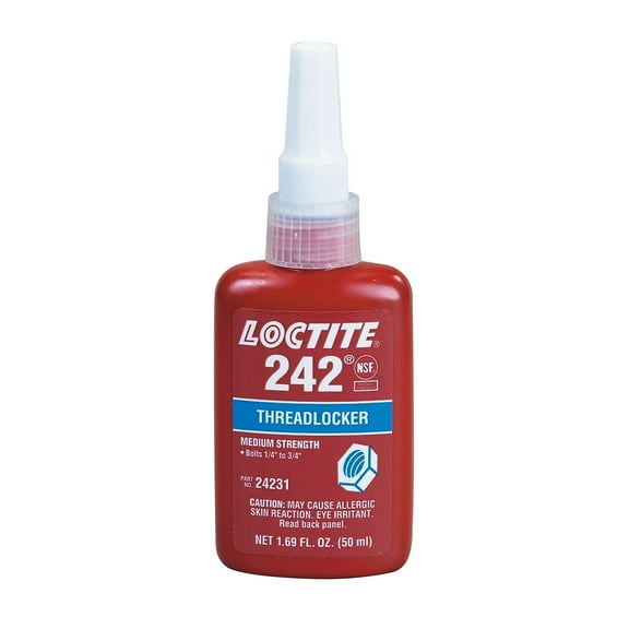 Loctite 442-24231 50 ml. Threadlocker 242 Removable Strength