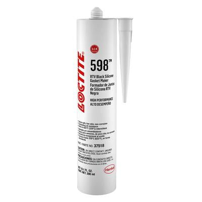 Loctite RTV 598 Black Silicone Cartridge 300ml/10.14oz Loctite RTV 598 Black Silicone Cartridge 300ml/10.14oz