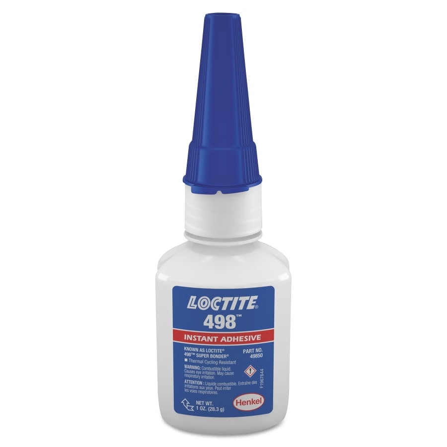 Loctite 49850 1OZ SUPER BONDER 498 THERM CYCL RESIST IN ADH