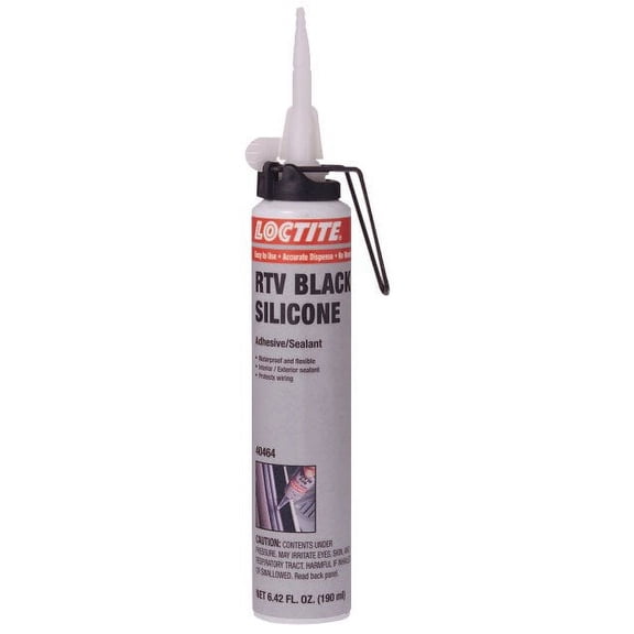 Loctite 593 Silicone Sealant - Black Paste 190 ml Aerosol Can - Shore Hardness
