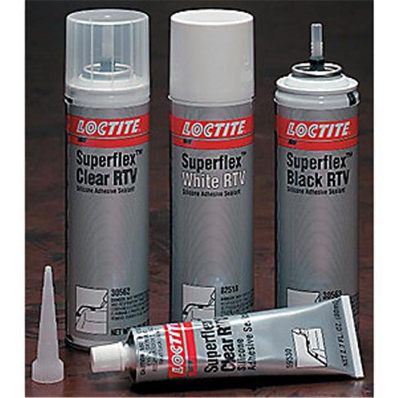 Loctite 59530 SuperFlex RTV, Silicone Adhesive Sealant, 80 ml., Clear