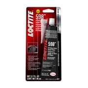 Loctite 598 RTV Black High-Performance Silicone Gasket Maker, 80 ml Tube