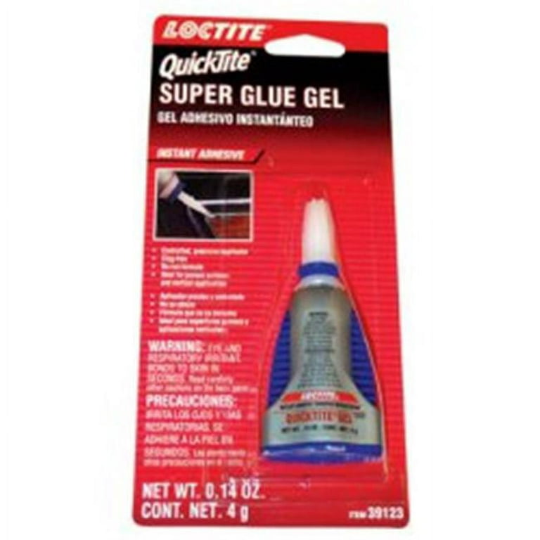 Loctite Quicktite Super Glue Gel 4g/.14oz - 636095