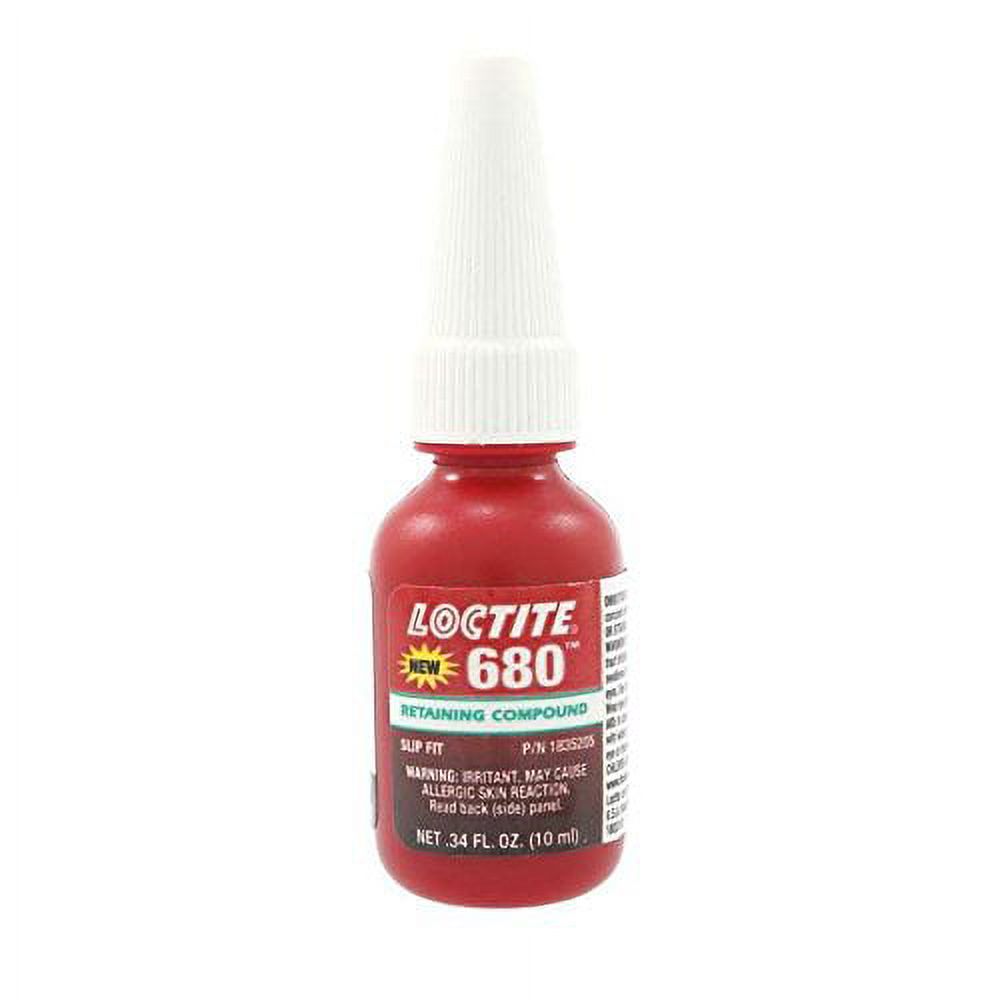 Loctite 680 Retaining Compound, Slip Fit, High Strength, 10 ml Bottle