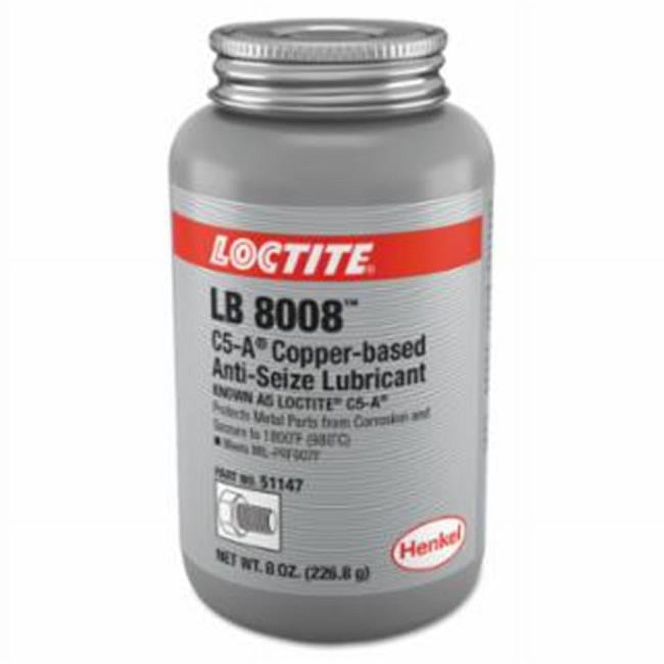 Loctite 8 oz C5A Copper Based AntiSeize Lubricant