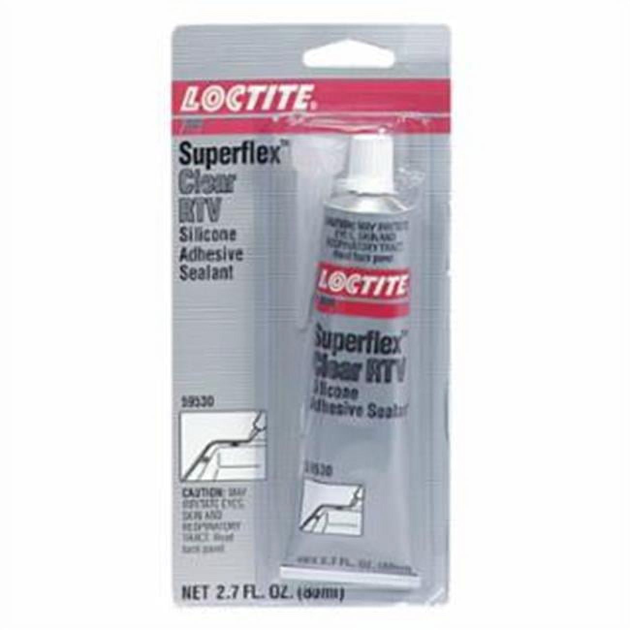 Loctite 80 ml Superflex RTV Silicone Adhesive Sealants, Clear