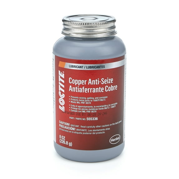Loctite Anti-Seize Copper Lubricant 8 oz Brush Top Can