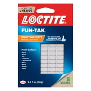 Loctite Eco Fun-Tak Mounting Putty, Pack of 1, White 2 oz Wallet