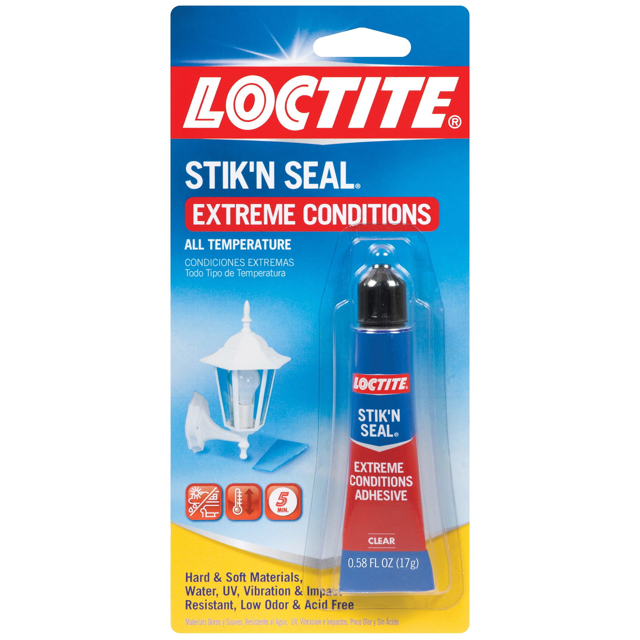 Loctite Extreme Conditions, Hard & Soft Surface, Stik'N Seal, 0.58 fl. oz.