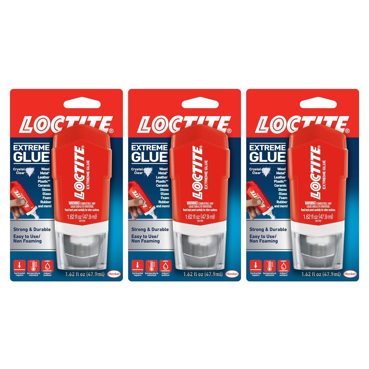 Loctite Extreme Glue, Strong All Purpose Glue for Wood, Metal, Leather ...