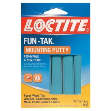 Henkel #1087306 2OZ Mount Putty 5 pack ( Packaging may Vary )